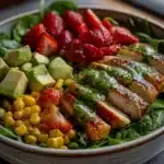 Summer Chipotle Chicken Cobb Salad with Cilantro Vinaigrette Recipe