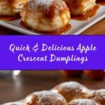 Easy Apple Crescent Dumplings Recipe