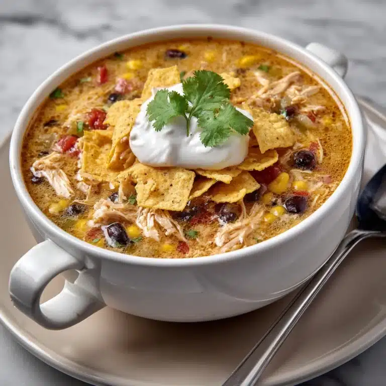 Easy Chicken Taco Soup Recipe