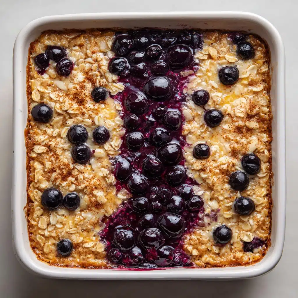 Blueberry Baked Oats Recipe - Recipe Image