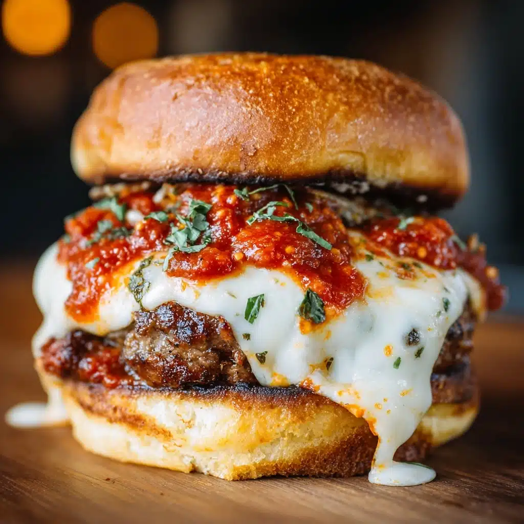 Pizza Burgers Recipe - Recipe Image