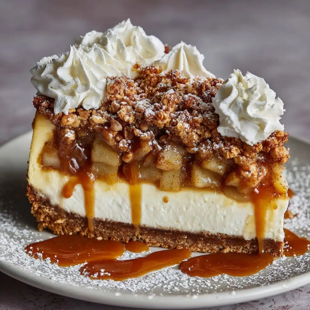 Apple Crisp Cheesecake Recipe