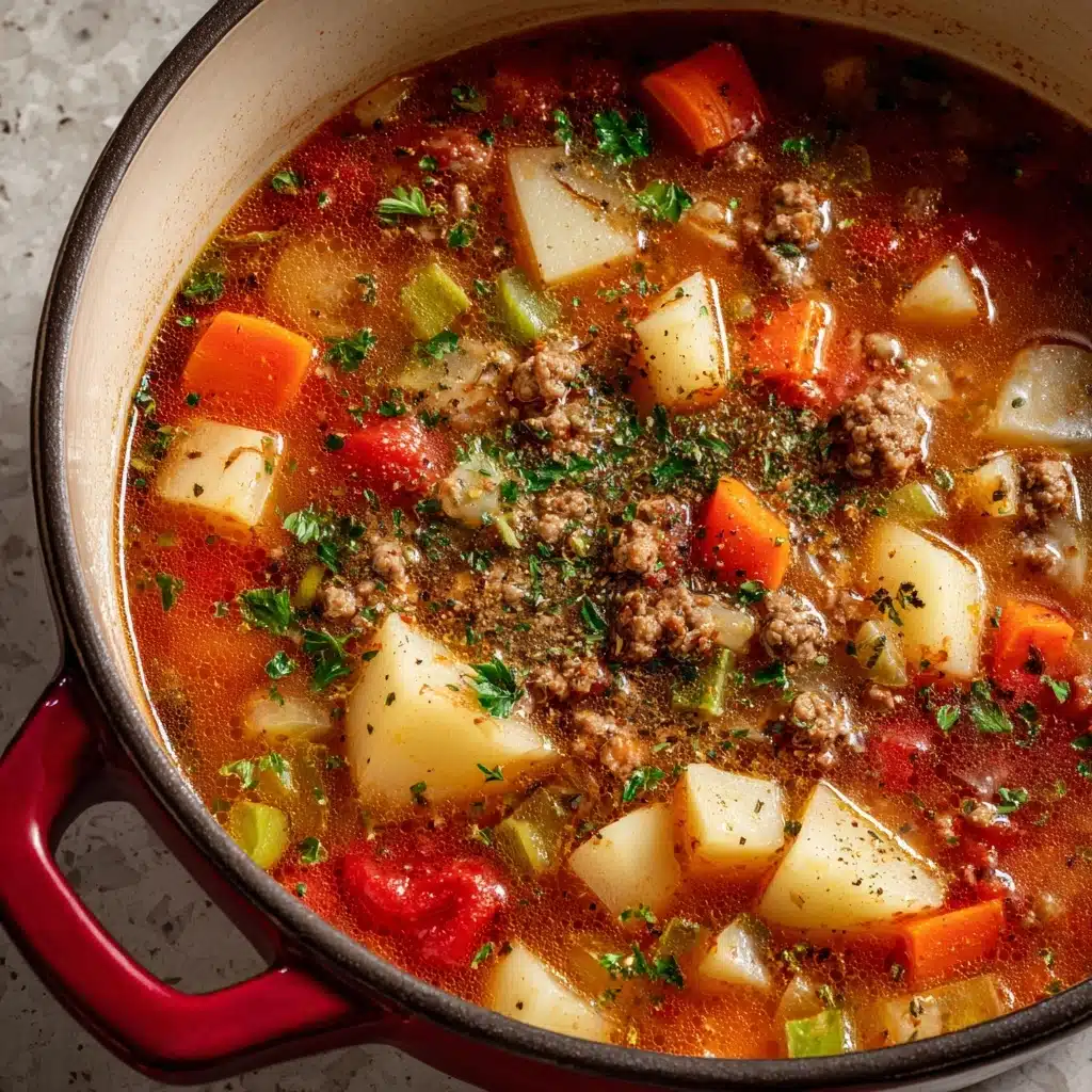 Vegetable Beef Soup Recipe