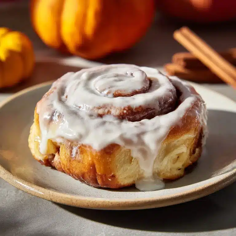 Pumpkin Cinnamon Rolls Recipe