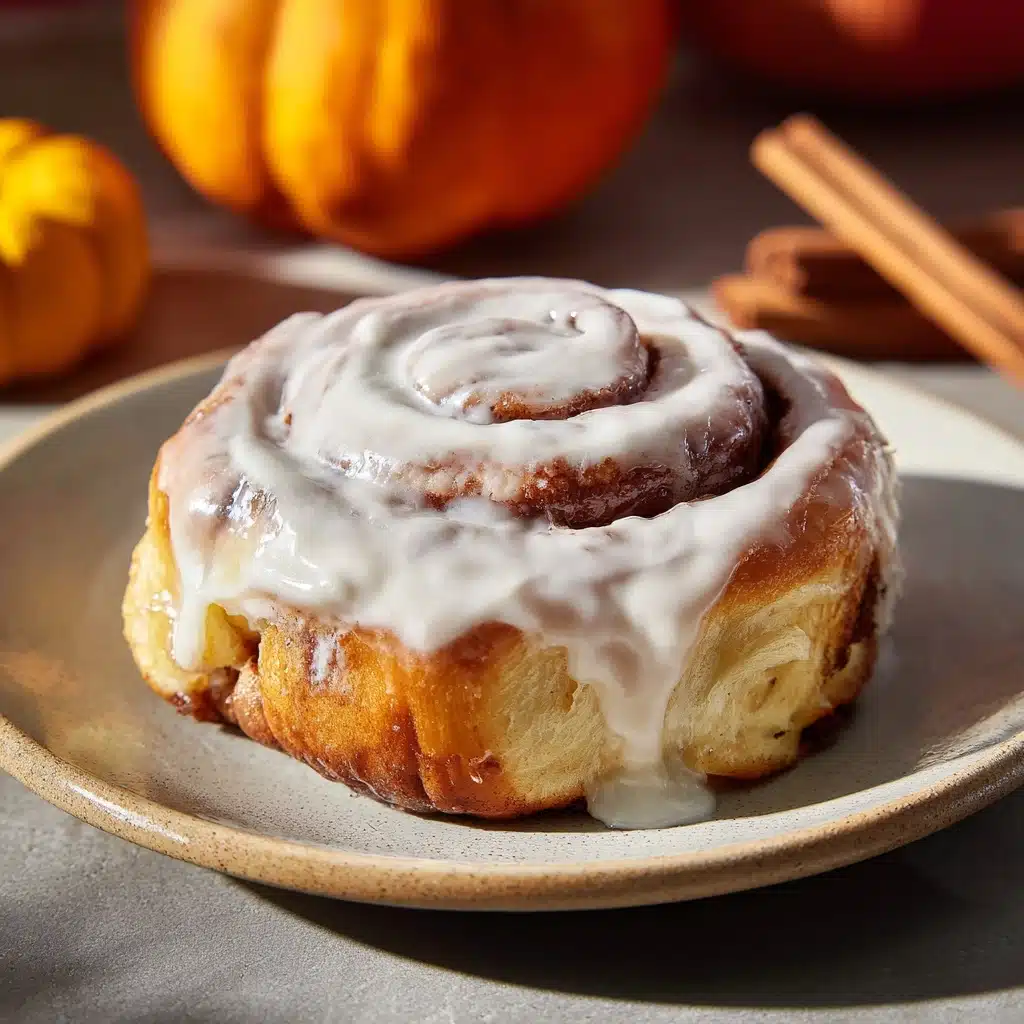 Pumpkin Cinnamon Rolls Recipe