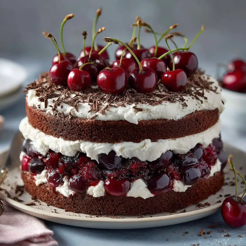 Chocolate & Cherry Delight Recipe