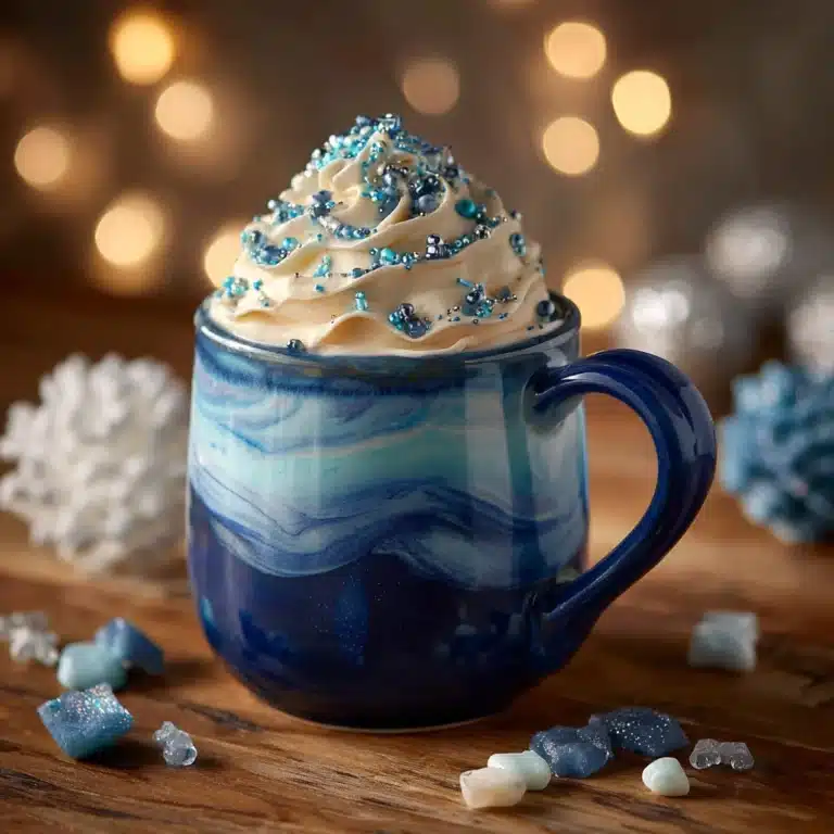 Frostbite Blue Christmas Cocoa Recipe