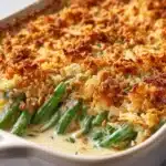 Easy Cream Cheese Green Bean Casserole Recipe