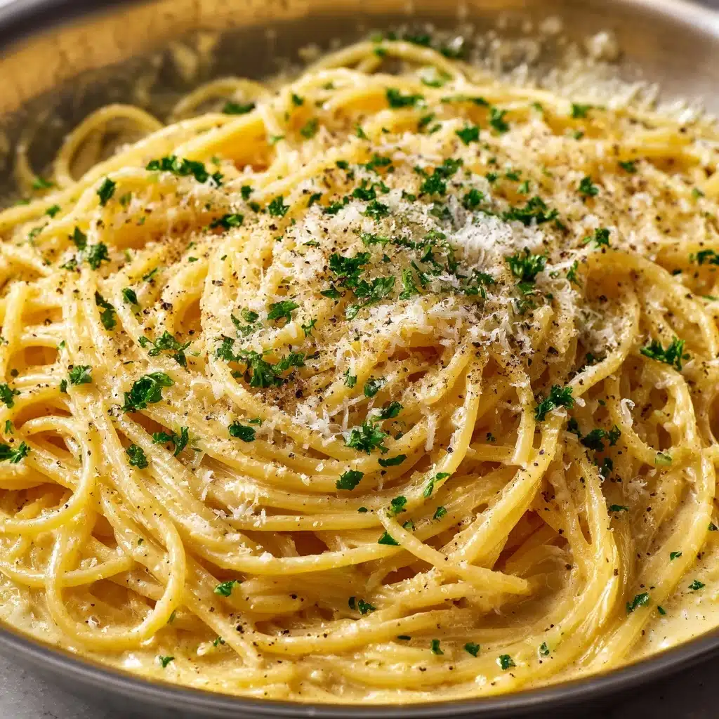 Garlic Parmesan Pasta (One Pot!) Recipe