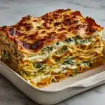 Butternut Squash and Spinach Lasagna Recipe