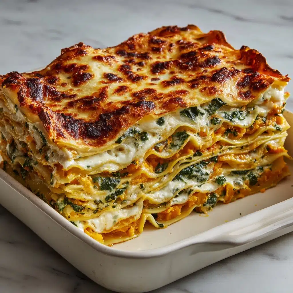 Butternut Squash and Spinach Lasagna Recipe