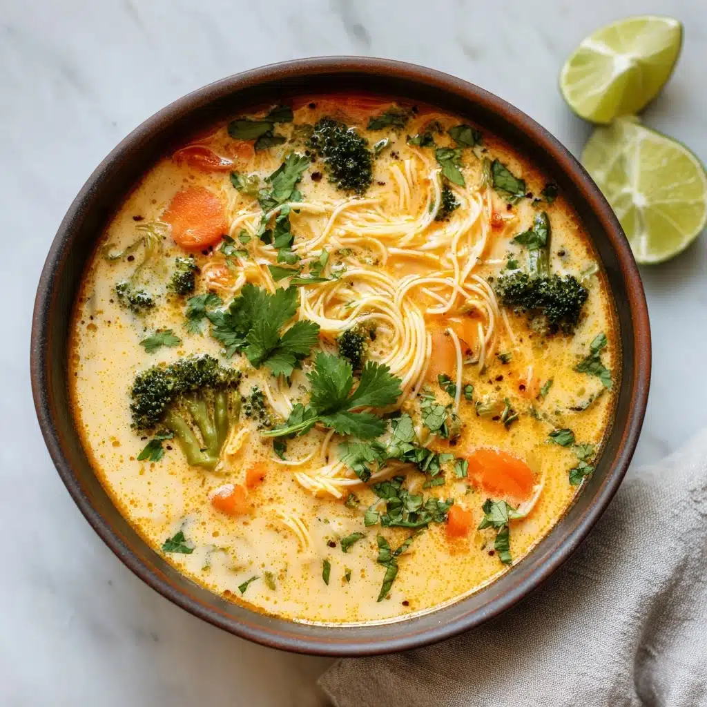 Thai Coconut Curry Soup Recipe - Recipe Image