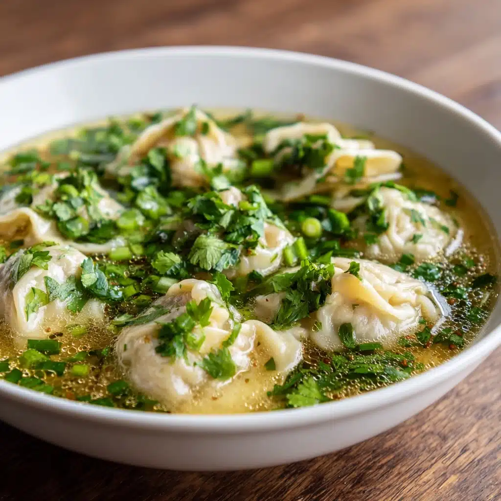 Homemade Wonton Soup Recipe - Recipe Image