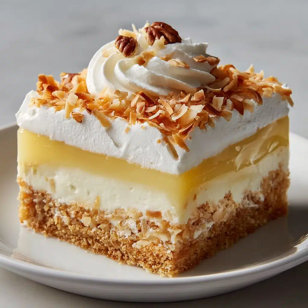 Coconut Cream Layered Dessert Recipe