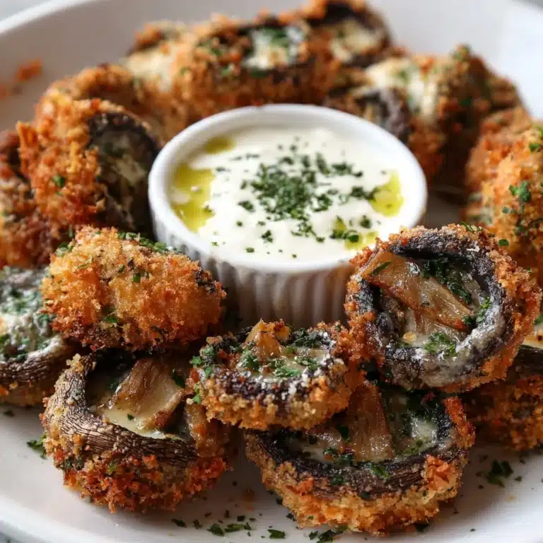 Fried Sliced Mushrooms with Ranch Recipe