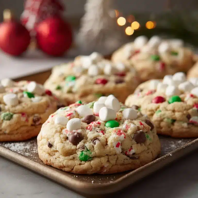Cake Mix Chocolate Chip Santa Cookies Recipe
