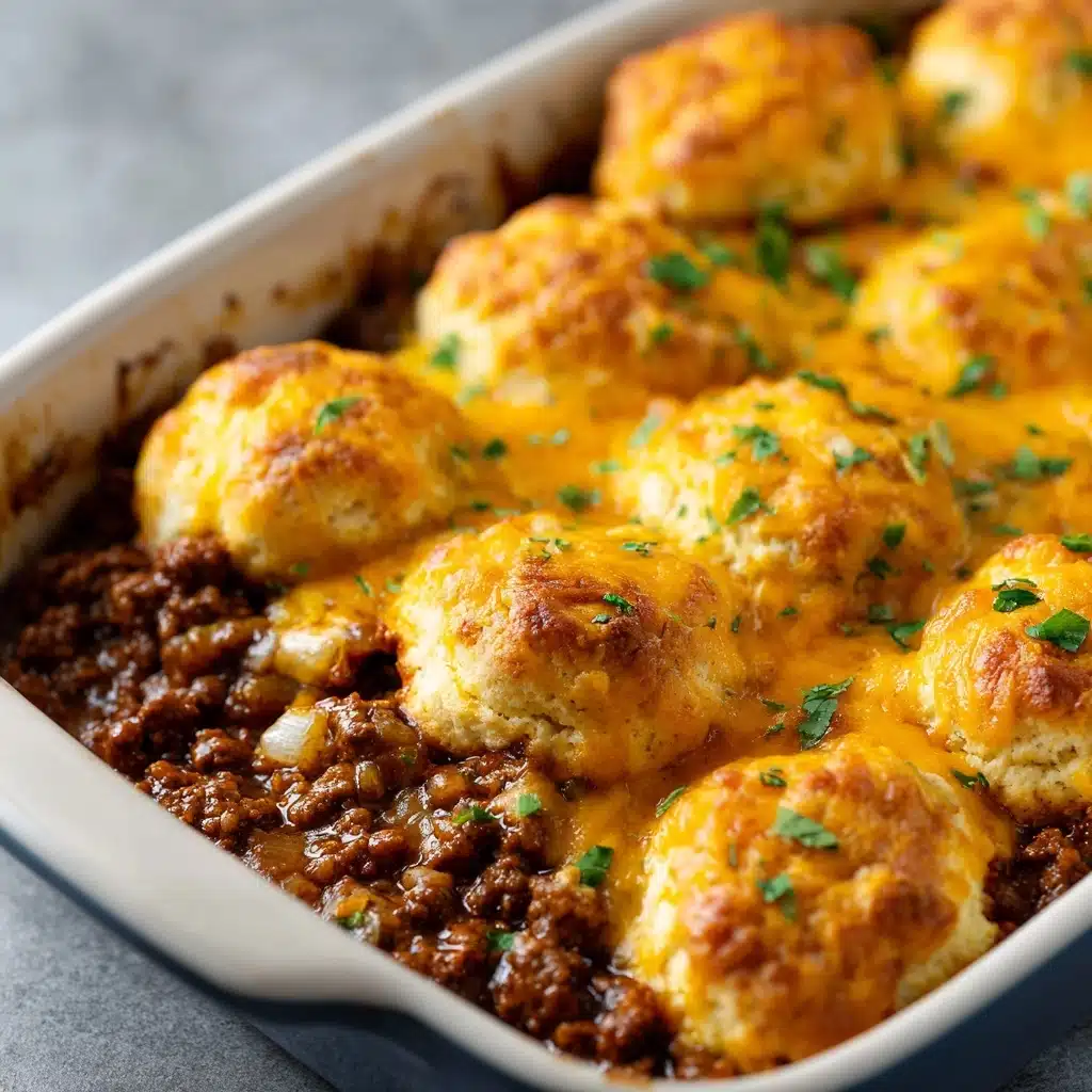 Sloppy Joe Bubble Up Casserole Recipe