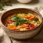Summery Orzo Soup Recipe