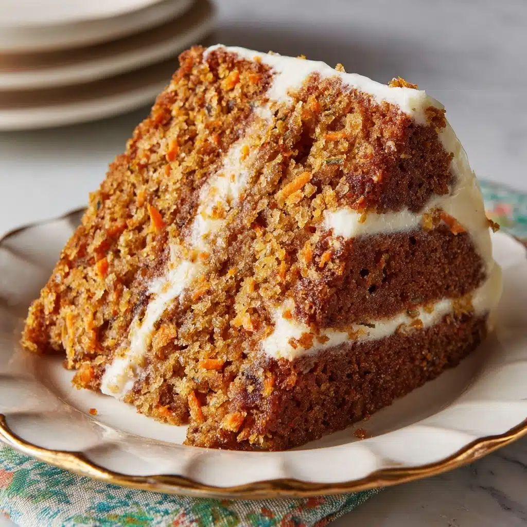 Easy Flourless Oatmeal Carrot Cake Recipe