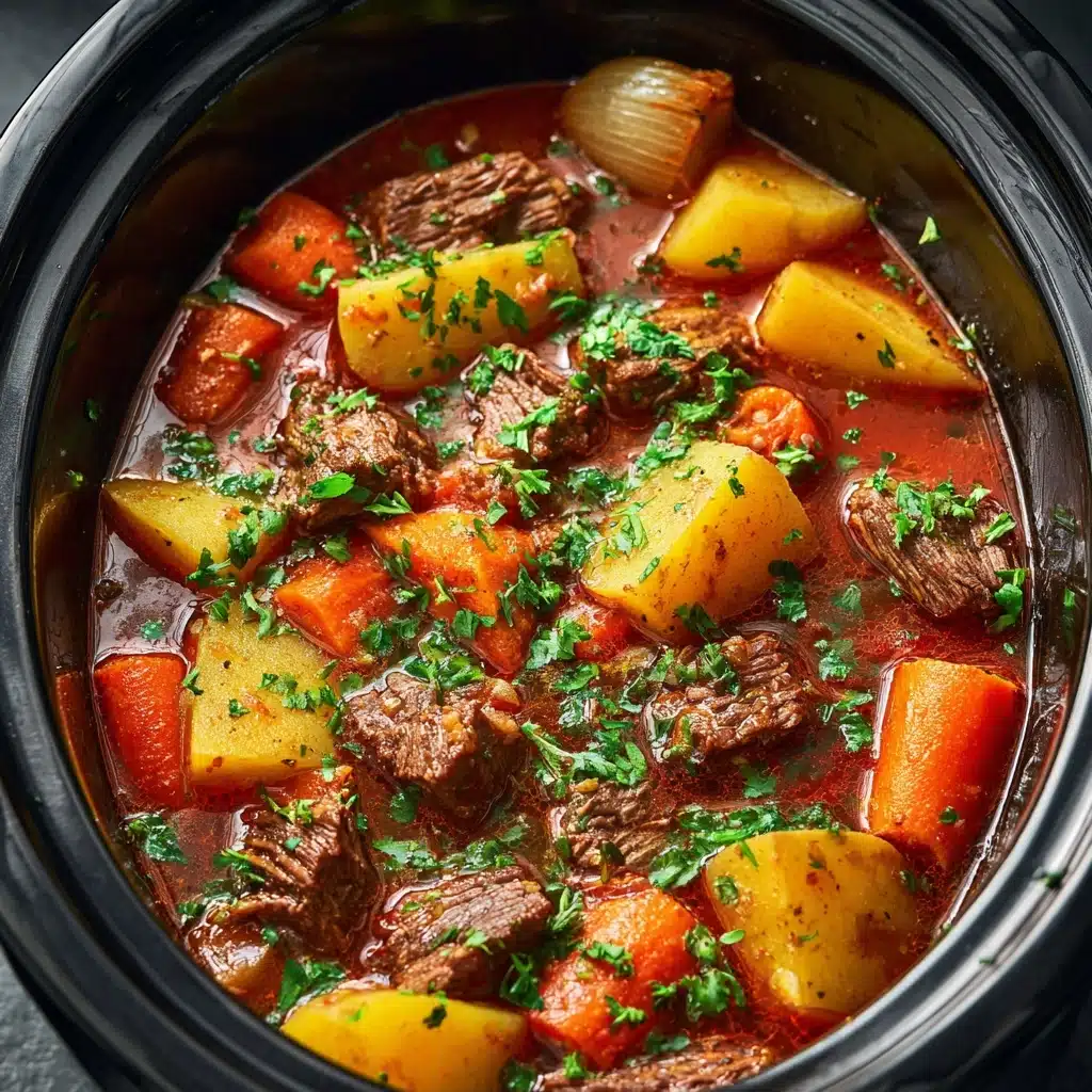Crock Pot Beef Stew Recipe - Recipe Image