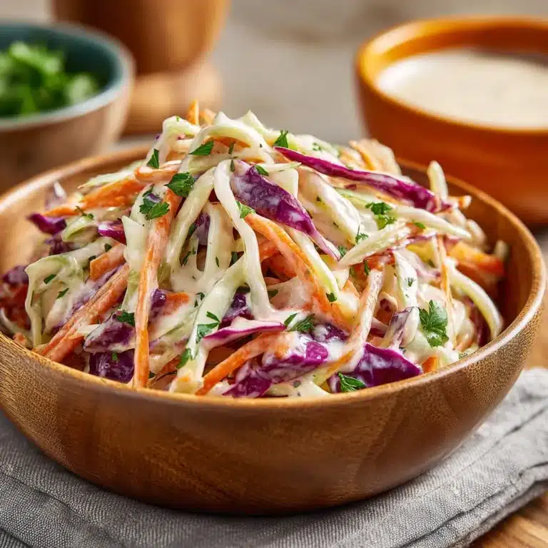 The Best Old-Fashioned Creamy Coleslaw Recipe