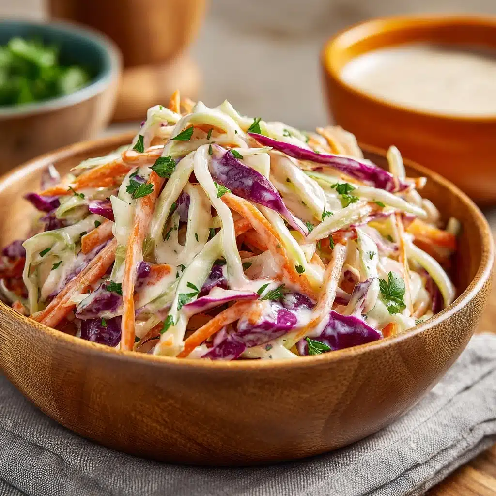 The Best Old-Fashioned Creamy Coleslaw Recipe - Recipe Image