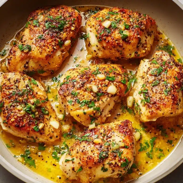 Garlic Butter Baked Chicken Breast Recipe