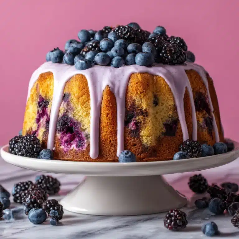Blueberry Breakfast Bundt Cake Recipe
