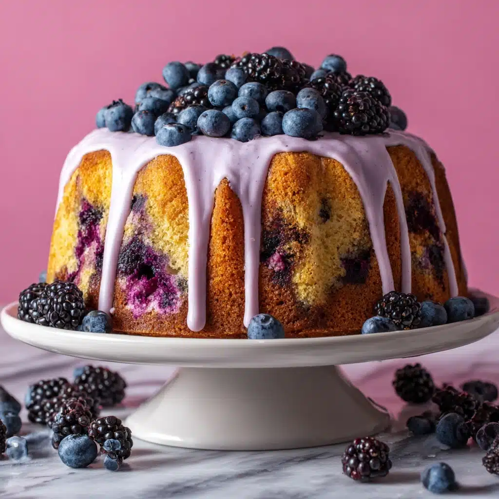 Blueberry Breakfast Bundt Cake Recipe