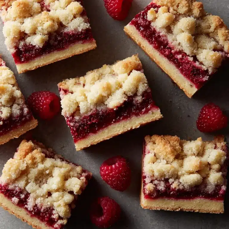 Raspberry Streusel Shortbread Bars Recipe