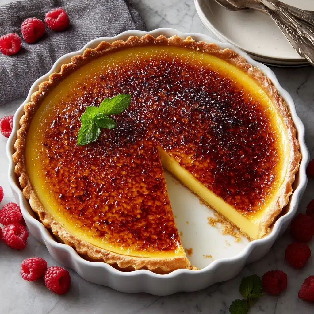 Authentic French Crème Brûlée Tart Recipe