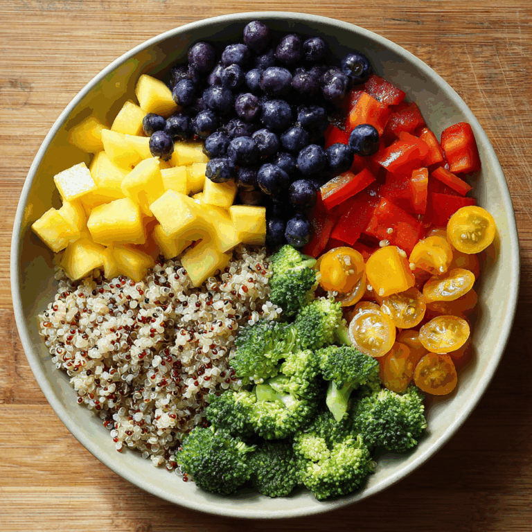 Quinoa Bowl with Grilled Veggies and Avocado Recipe