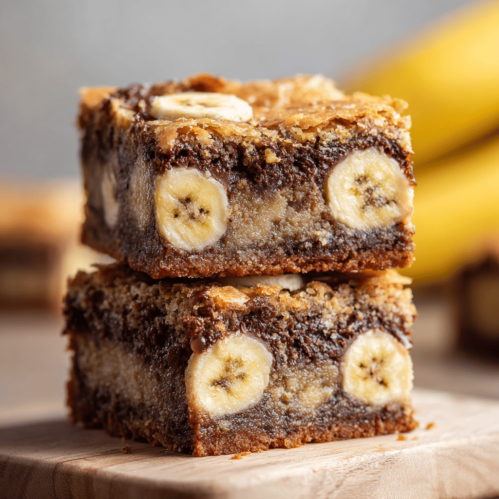 Banana Bread Brownies Recipe