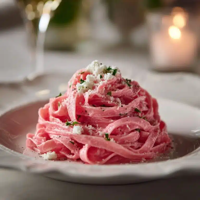Perfectly Pink Pasta Recipe