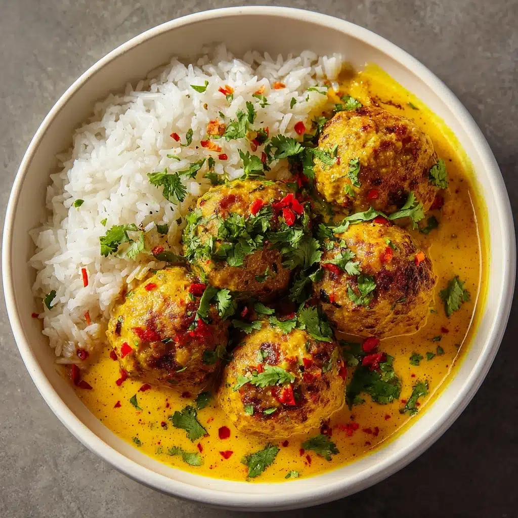 Chicken Meatball Curry Recipe