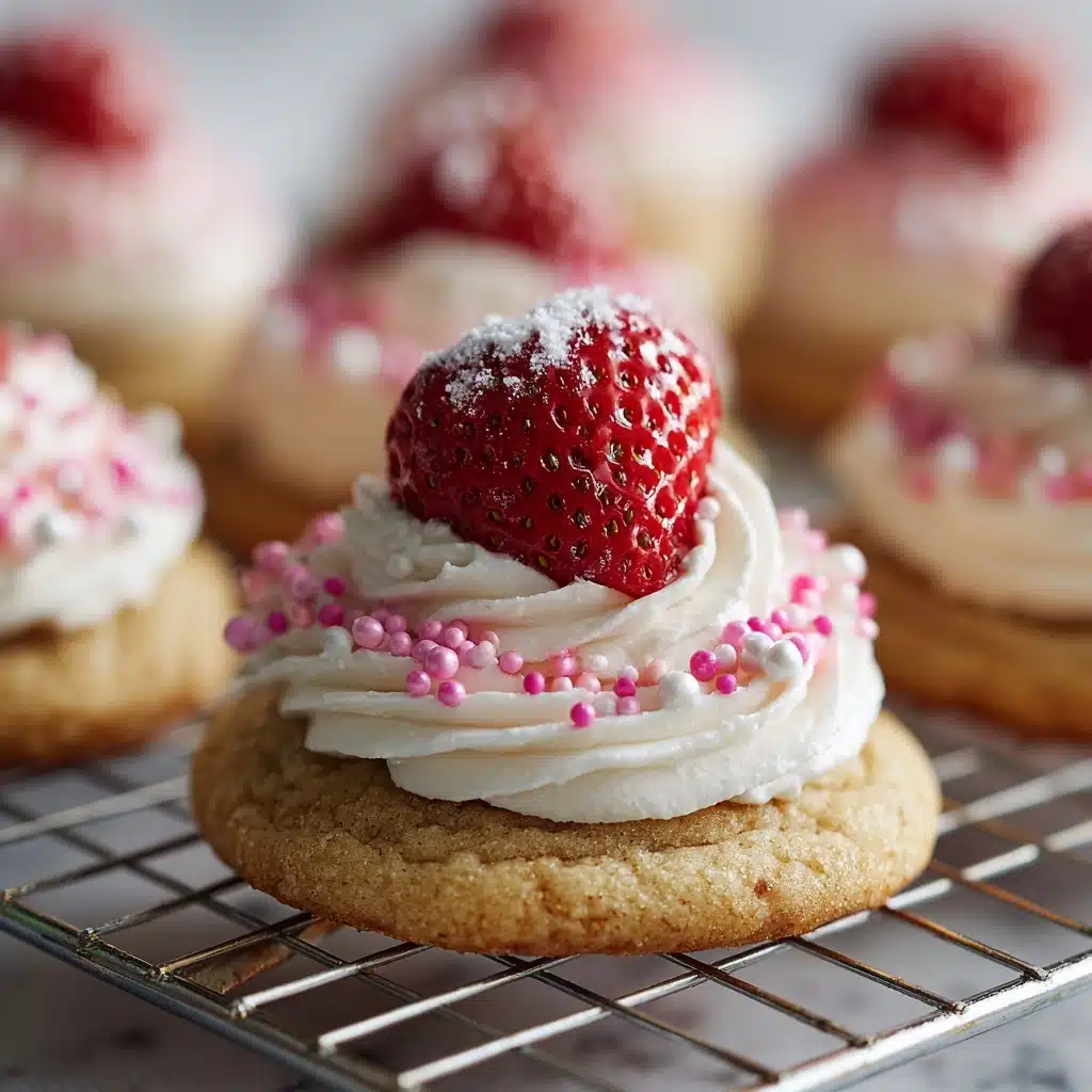 Strawberry Kiss Cookies Recipe
