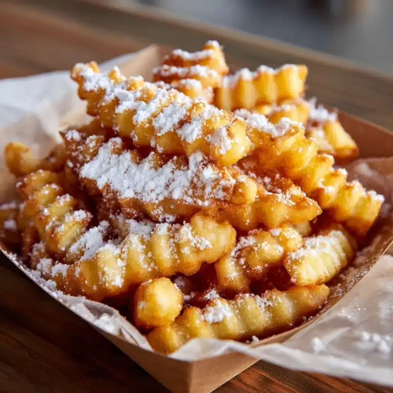 Funnel Cake Fries Recipe
