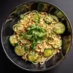 Spicy Peanut Noodles with Cucumber Recipe