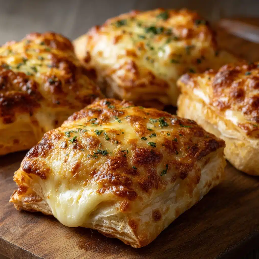 Heavenly Baked Chicken Alfredo Calzones Recipe