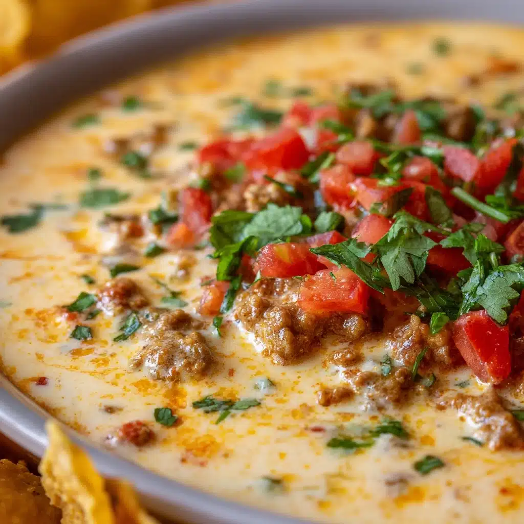 Irresistible Cheesy Rotel Ranch Queso Recipe