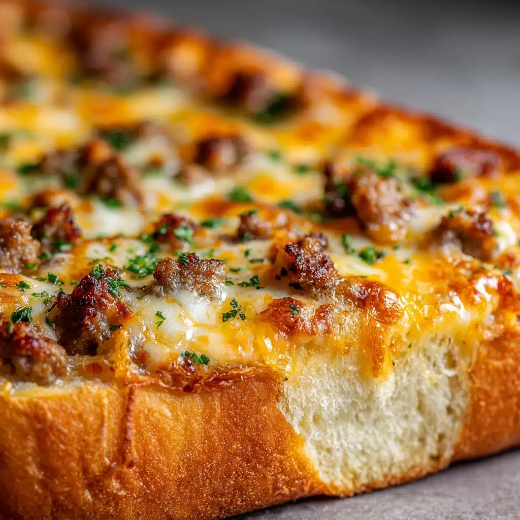 Easy Garlic Philly Cheesesteak Bread Recipe