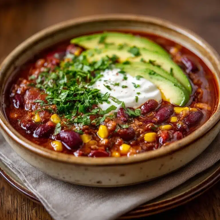 Easy Turkey Chili Recipe for Comfort Food Lovers Recipe