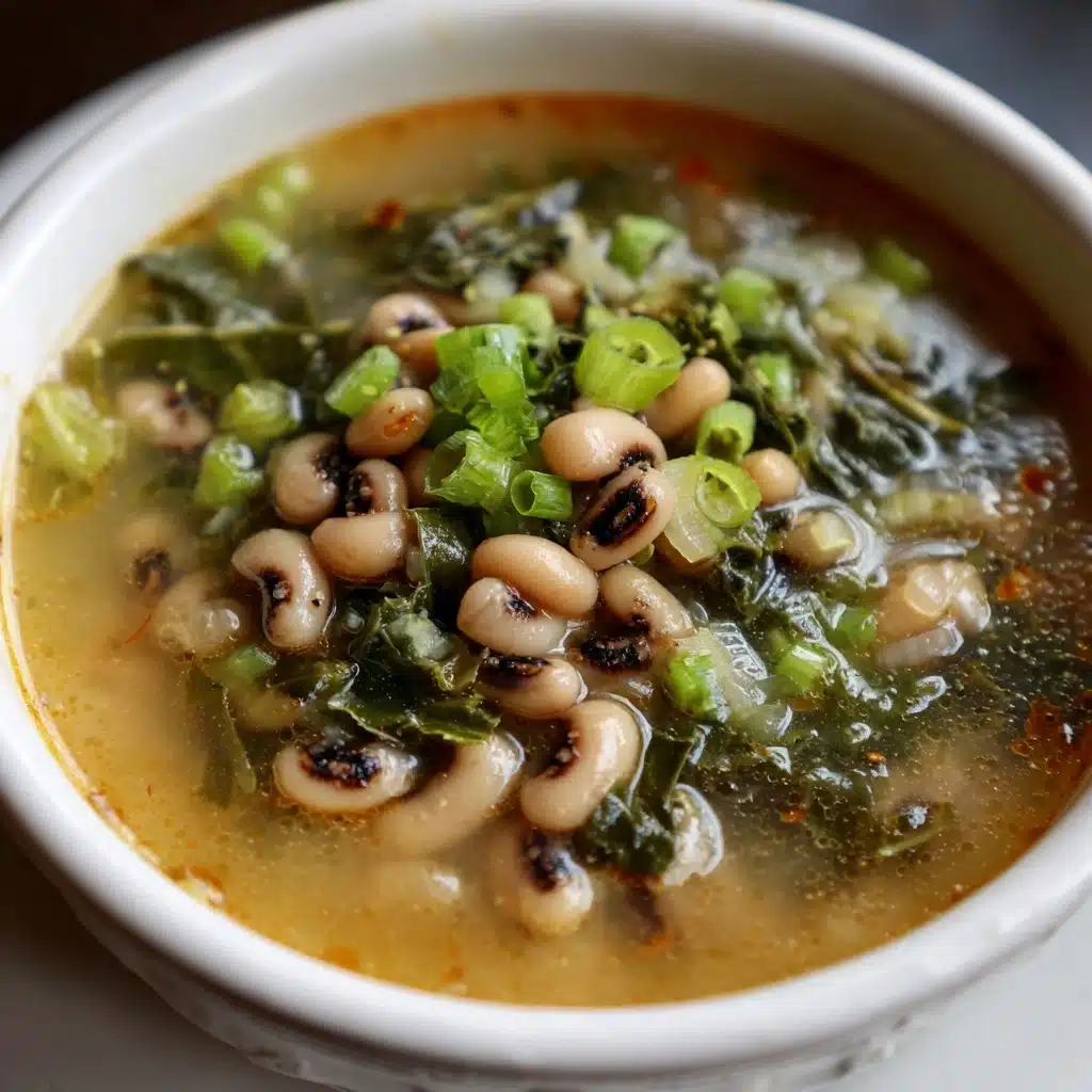Black-Eyed Peas with Greens Recipe