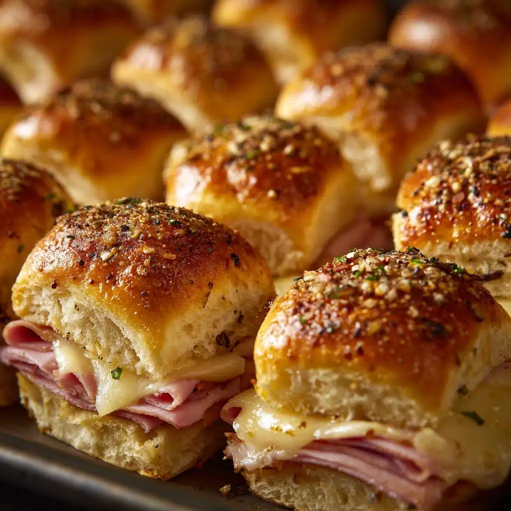 Easy Leftover Ham and Cheese Sliders Recipe