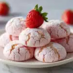 Strawberry Kiss Cookies Recipe | Sweet & Delicious Treats Recipe