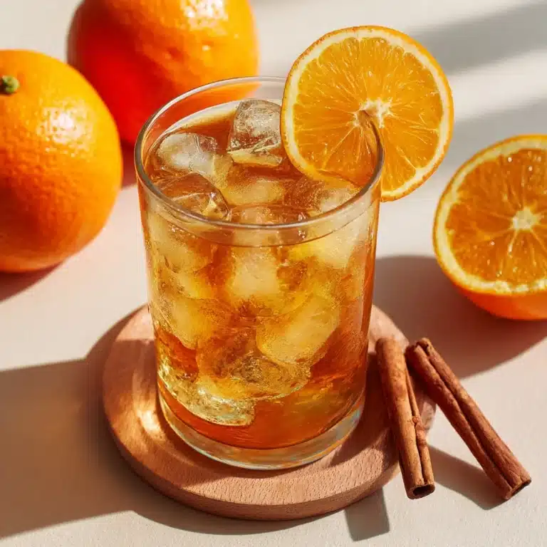 Orange Cinnamon Iced Tea Recipe