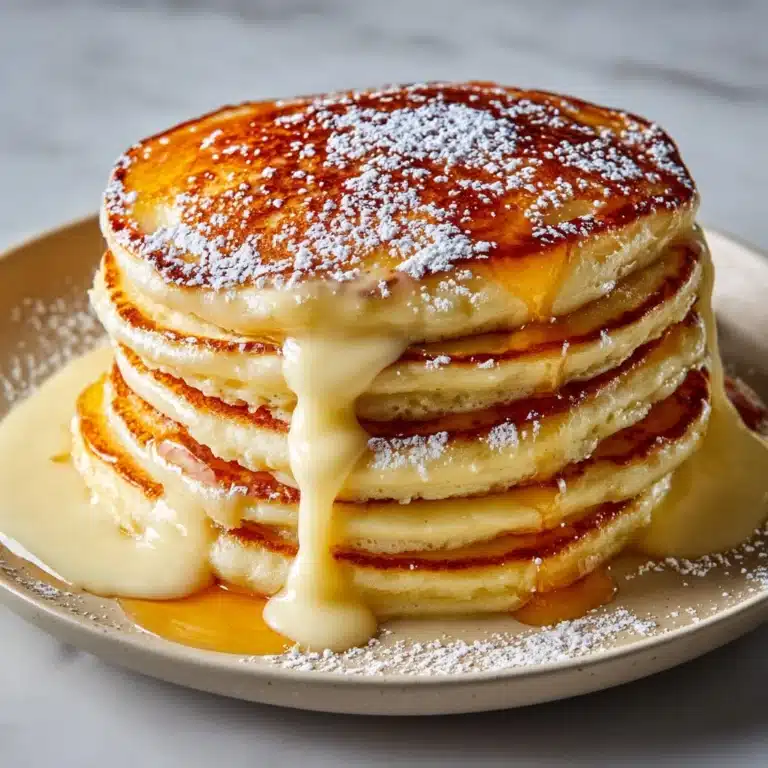 Cinnamon Roll Pancakes Recipe