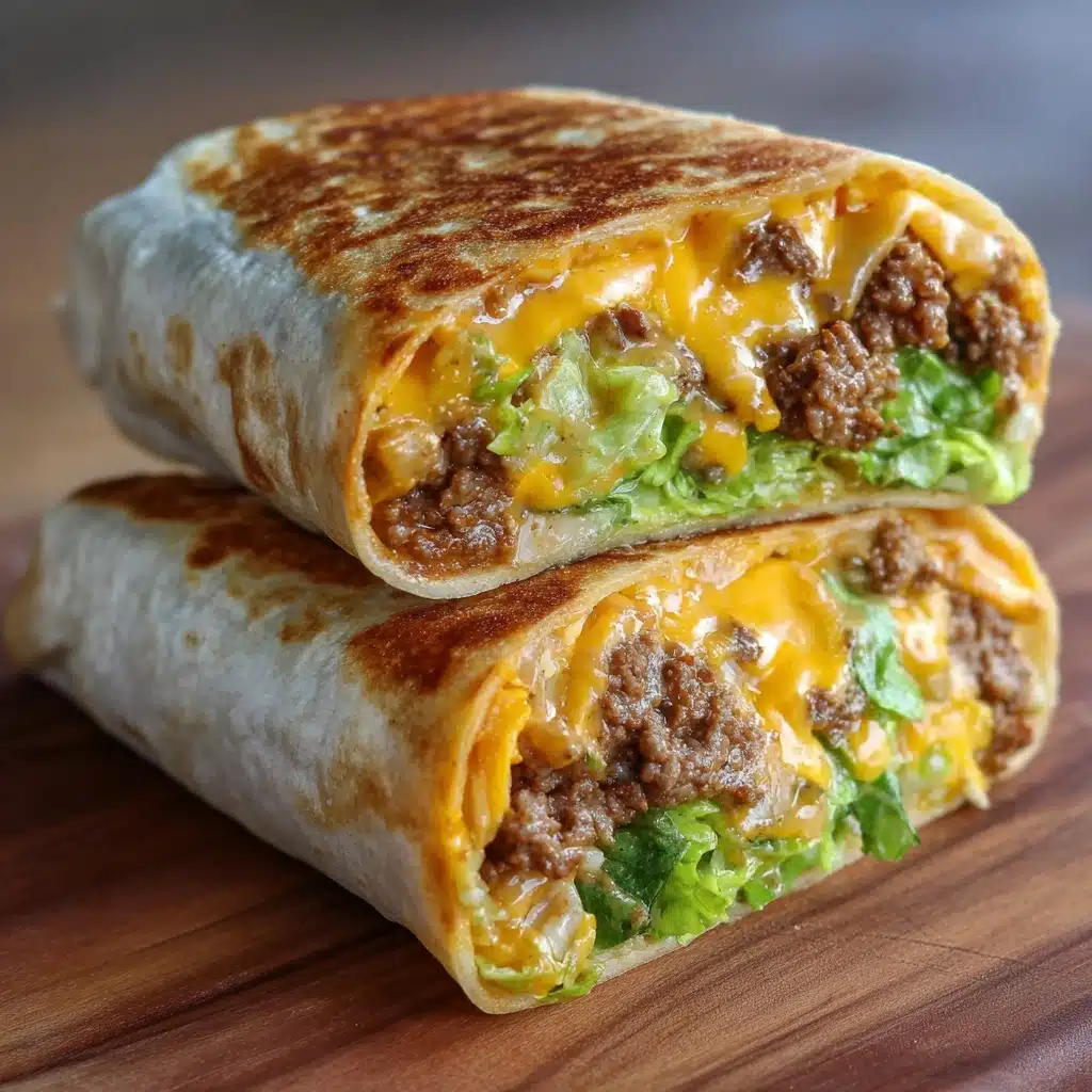 Homemade Big Mac Wraps Recipe