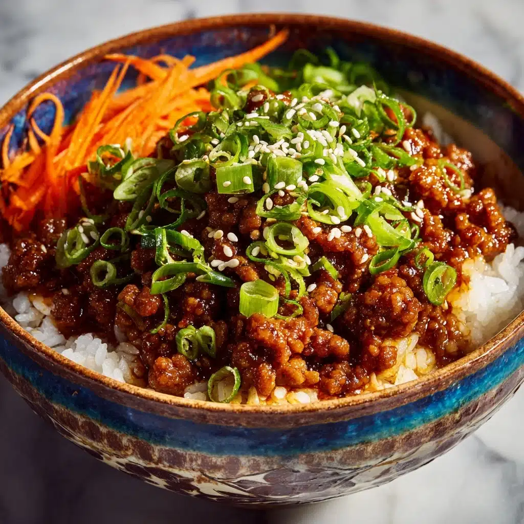 Healthy Ground Turkey Teriyaki Rice Bowl Recipe