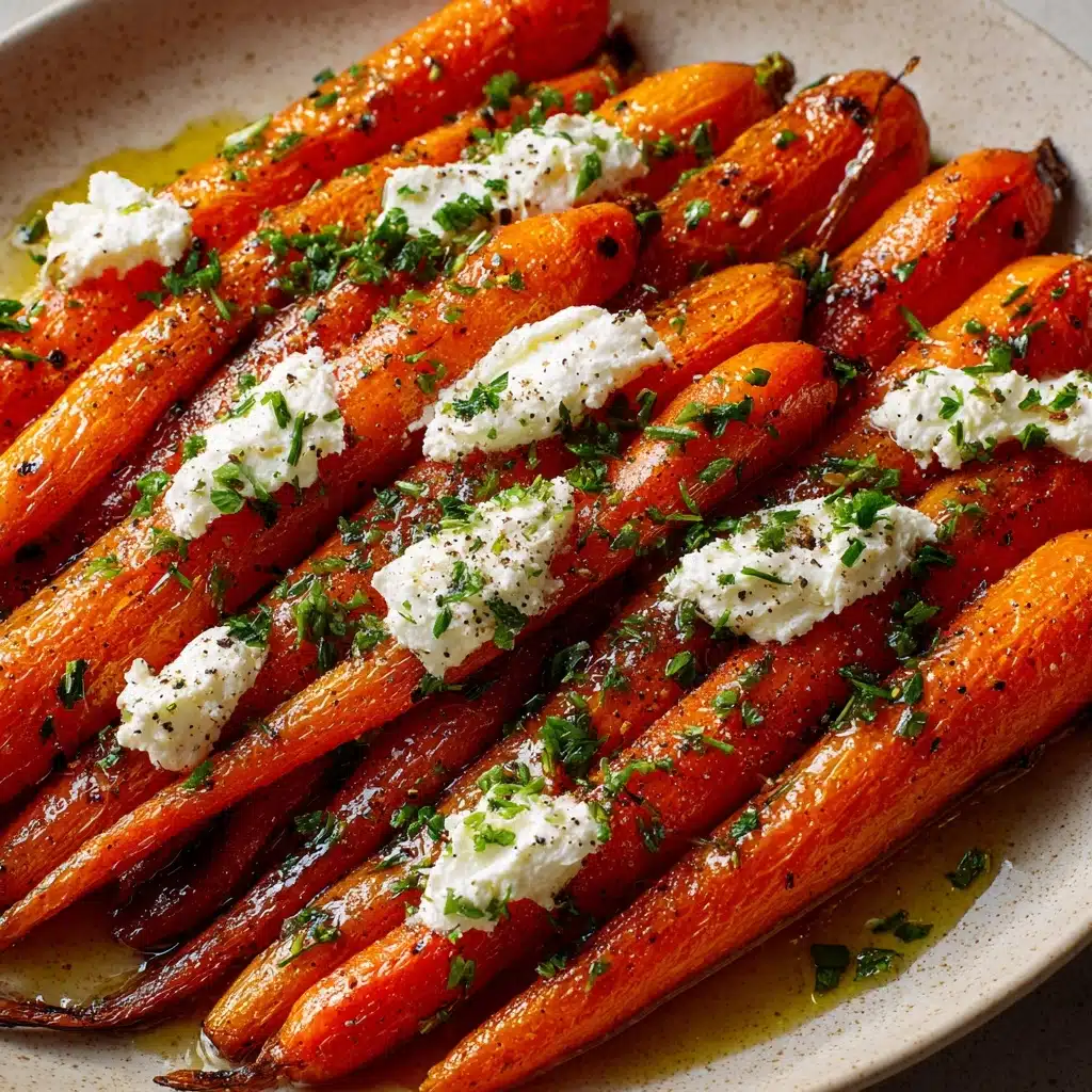 Roasted Carrots with Whipped Ricotta Recipe